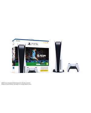 Sony Playstation 5 plaadilugejaga mängukonsool koos FC24 mänguga