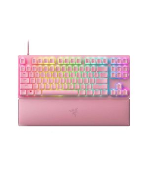 Клавиатура Razer Huntsman V2 проводная США, розовая