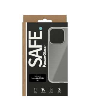 Samsung Galaxy S23 Ultra silikoonümbris Safe by Panzerglass, läbipaistev