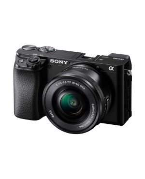 Корпус гибридной фотокамеры Sony a6100, комплект 16-50 мм, черный
