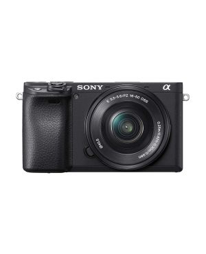 Sony hübriidkaamera a6400, 16-50 mm kit, must