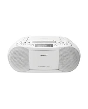 Sony kaasaskantav muusikakeskus CD-ga, valge