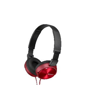 Sony kõrvaklapid MDR-ZX310, punane