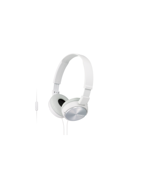 Sony mikrofoniga kõrvaklapid MDR-ZX310AP, valge