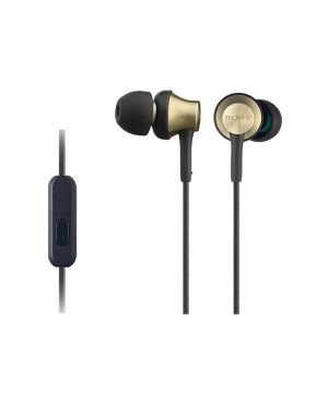 Наушники-вкладыши Sony MDR-EX650AP с микрофоном, золотое