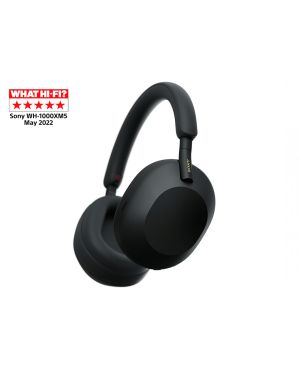 Шумоподавляющие  bluetooth-наушники Sony Hi-Res WH-1000XM5, чёрные