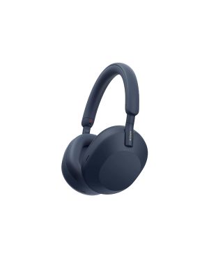 Шумоподавляющие  bluetooth-наушники Sony Hi-Res WH-1000XM5, синие