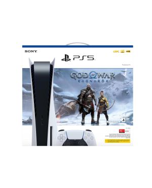 Sony Playstation 5 plaadilugejaga mängukonsool koos God of War mänguga