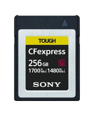 Sony CFexpress типа-B карта памяти 256GB TOUGH, скорость чтения 1700 MB/s