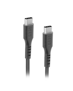 SBS USB-C - USB-C kaabel 1,5 meetrit, must