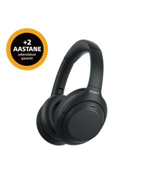 Sony mürasummutavad bluetooth Hi-Res kõrvaklapid WH-1000XM4C, must