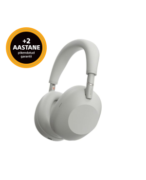 Sony mürasummutavad bluetooth Hi-Res kõrvaklapid WH-1000XM6, hõbedane