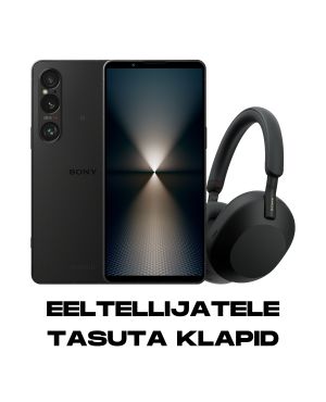 Sony Xperia 1 VI must + WH-1000XM5 kõrvaklapid