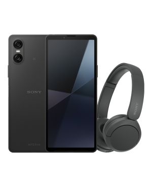 Sony Xperia 10 VI must + WH-CH520 kõrvaklapid