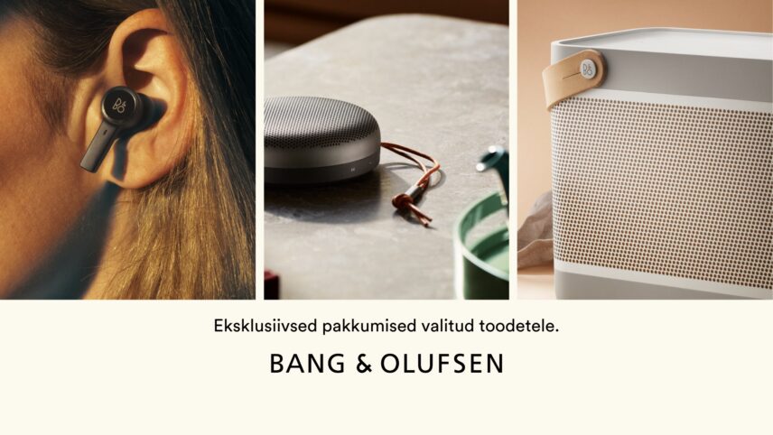 Bang & Olufseni tootevalikust leiad mitmeid eksklusiivseid pakkumisi