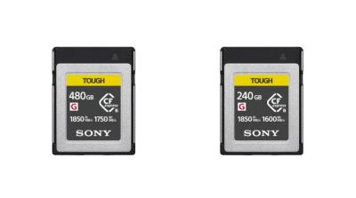 Sony tutvustas uusi suuremahulisi mälukaarte kaameratele